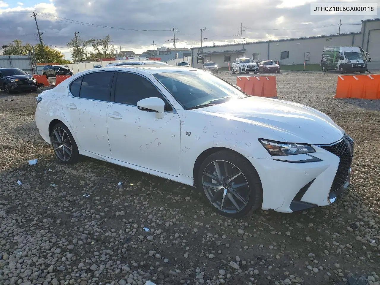 2016 LEXUS GS VIN JTHCZ1BL6GA000118 — фото 4