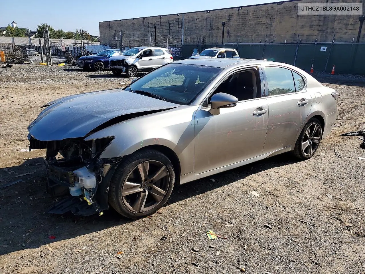 LEXUS GS 2016, VIN JTHCZ1BL3GA002148