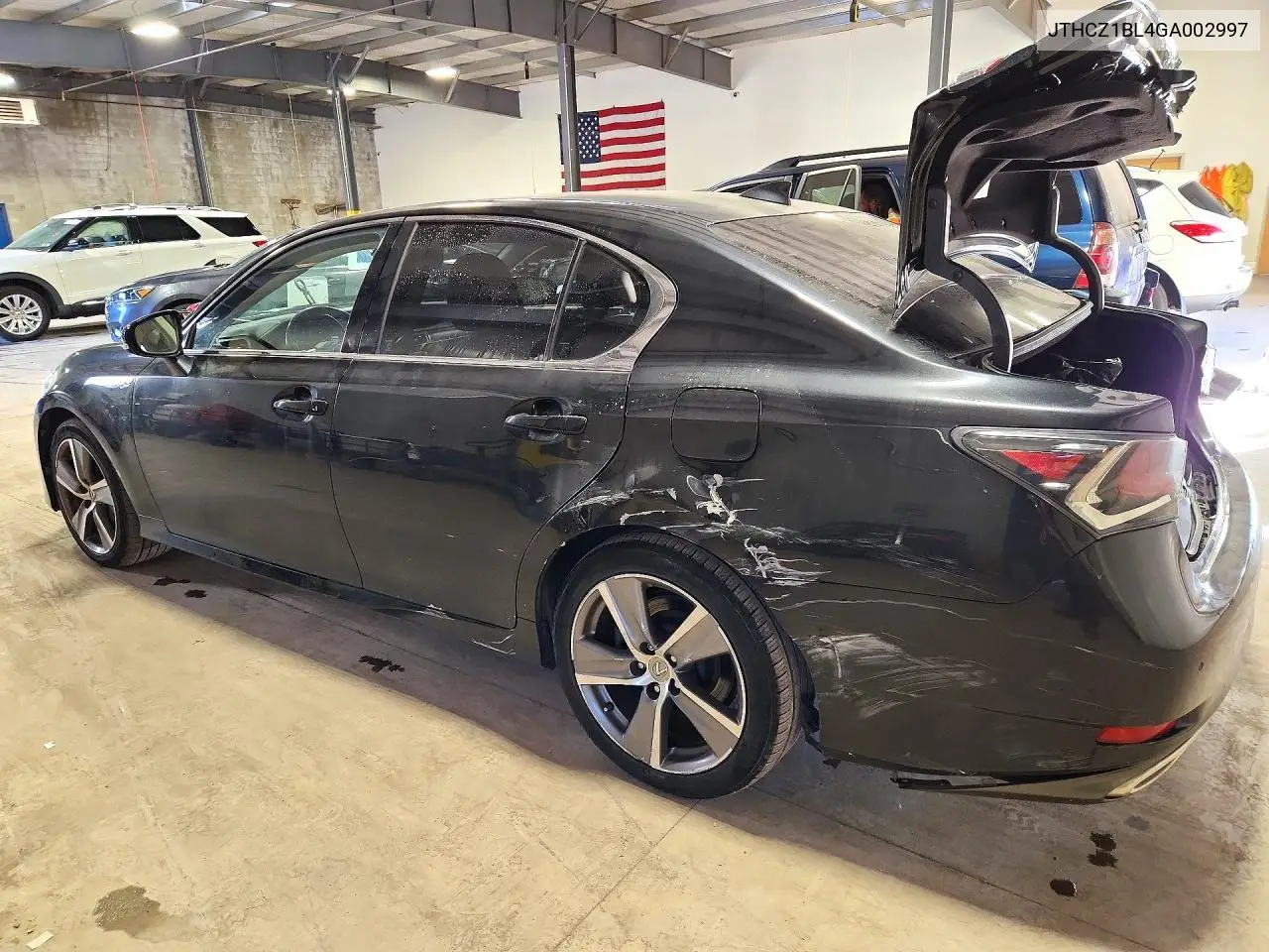 2016 LEXUS GS VIN JTHCZ1BL4GA002997 — фото 2
