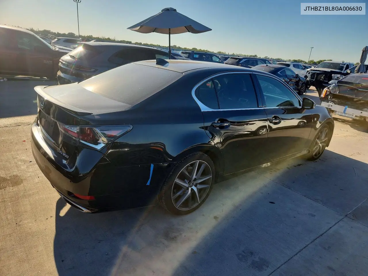 2016 LEXUS GS VIN JTHBZ1BL8GA006630 — фото 3