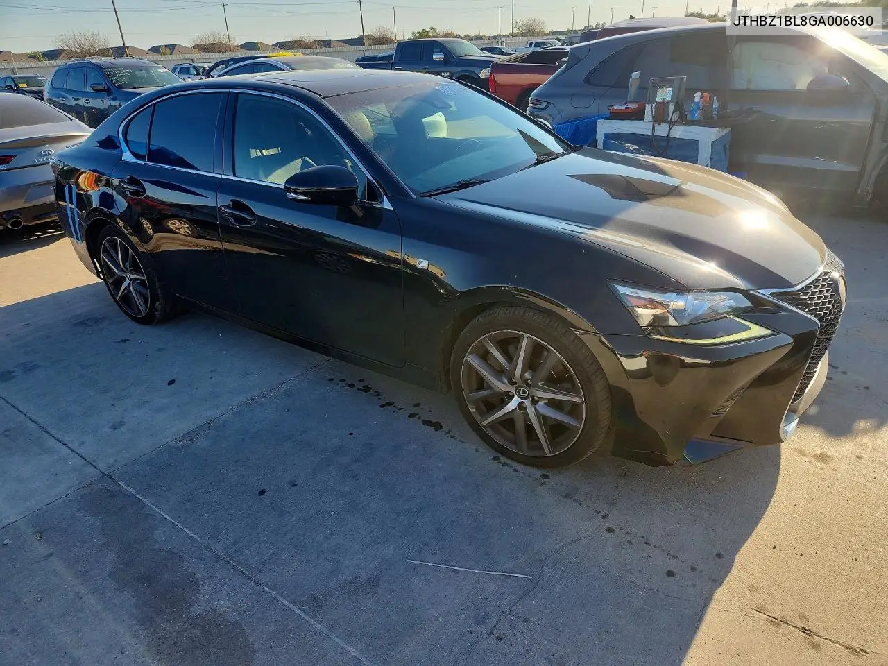 2016 LEXUS GS VIN JTHBZ1BL8GA006630 — фото 4
