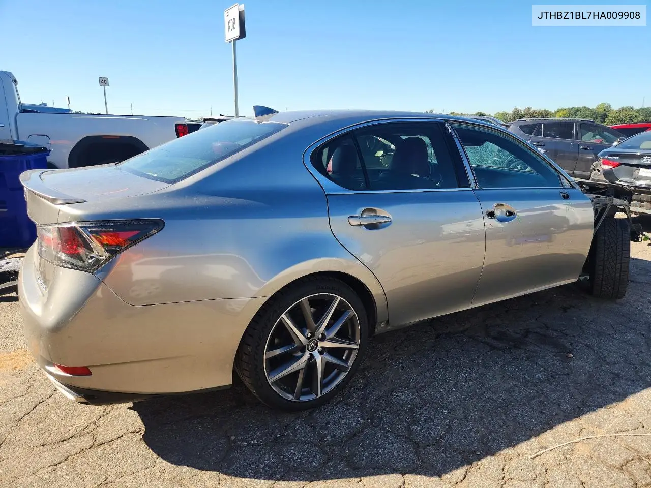 2017 LEXUS GS VIN JTHBZ1BL7HA009908 — фото 3