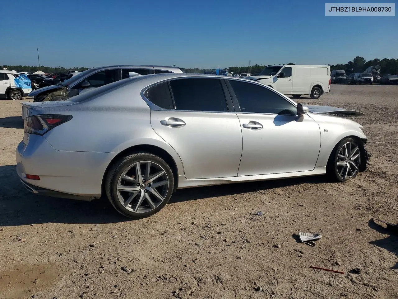 2017 LEXUS GS VIN JTHBZ1BL9HA008730 — фото 3