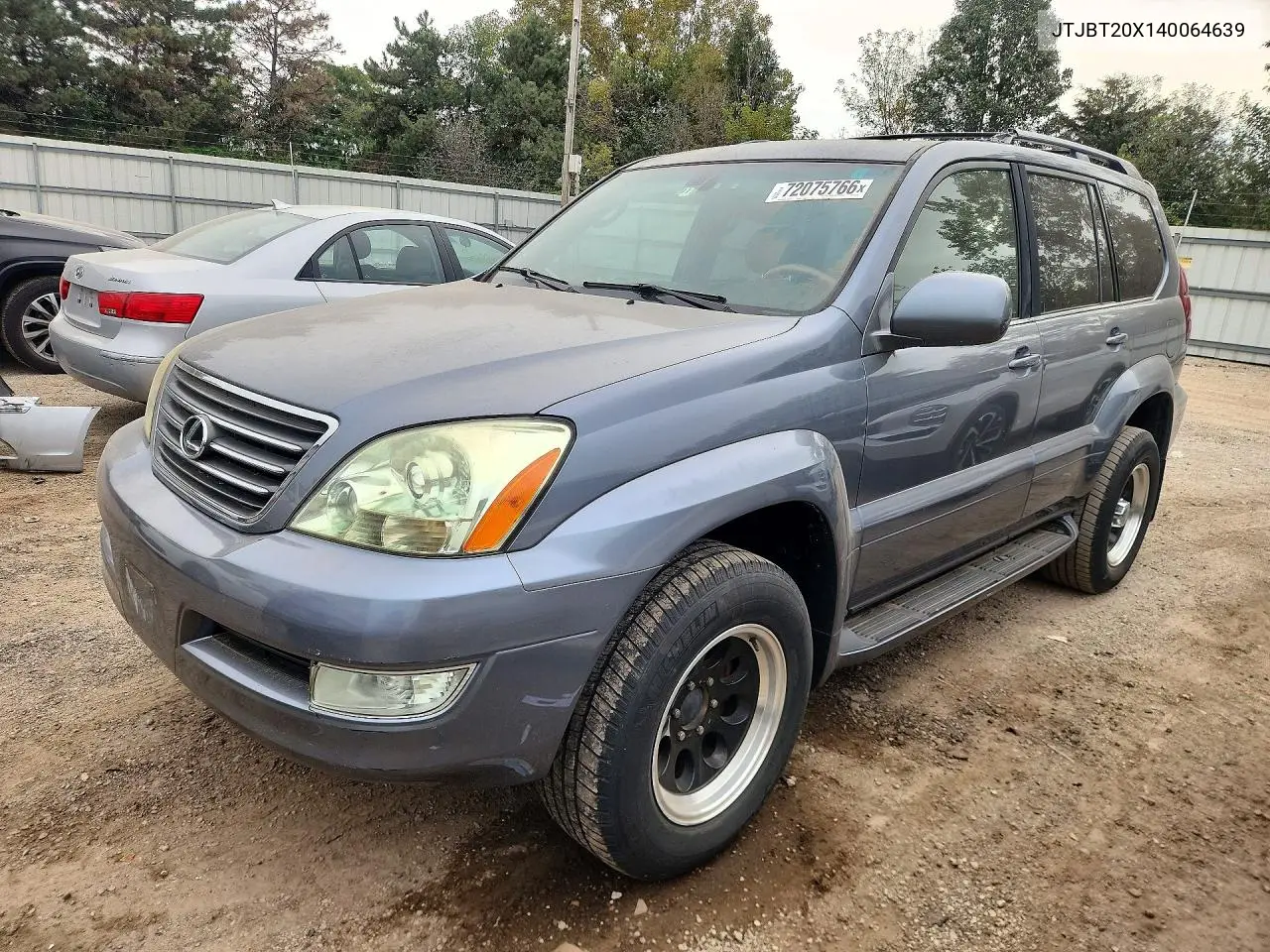 LEXUS GX 2004, VIN JTJBT20X140064639