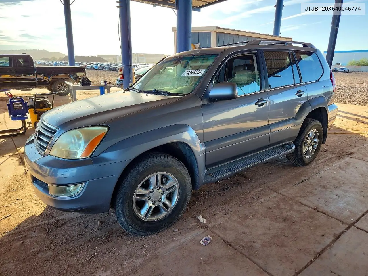 LEXUS GX 2004, VIN JTJBT20X540046774