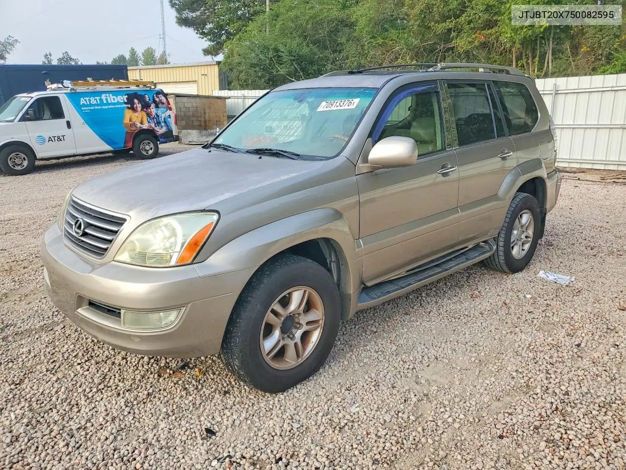 LEXUS GX 2005, VIN JTJBT20X750082595