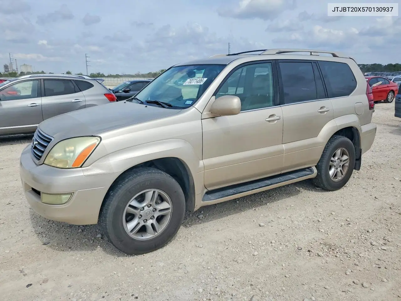 LEXUS GX 2007, VIN JTJBT20X570130937