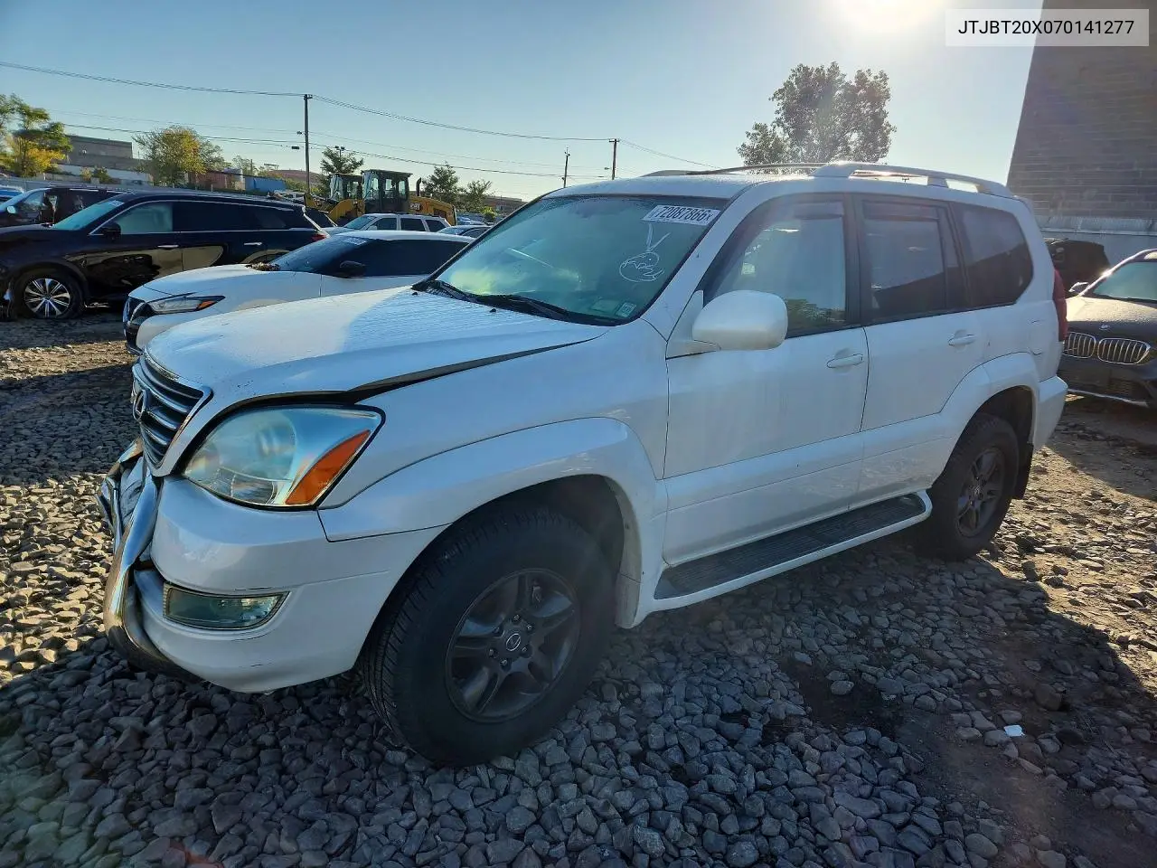 LEXUS GX 2007, VIN JTJBT20X070141277