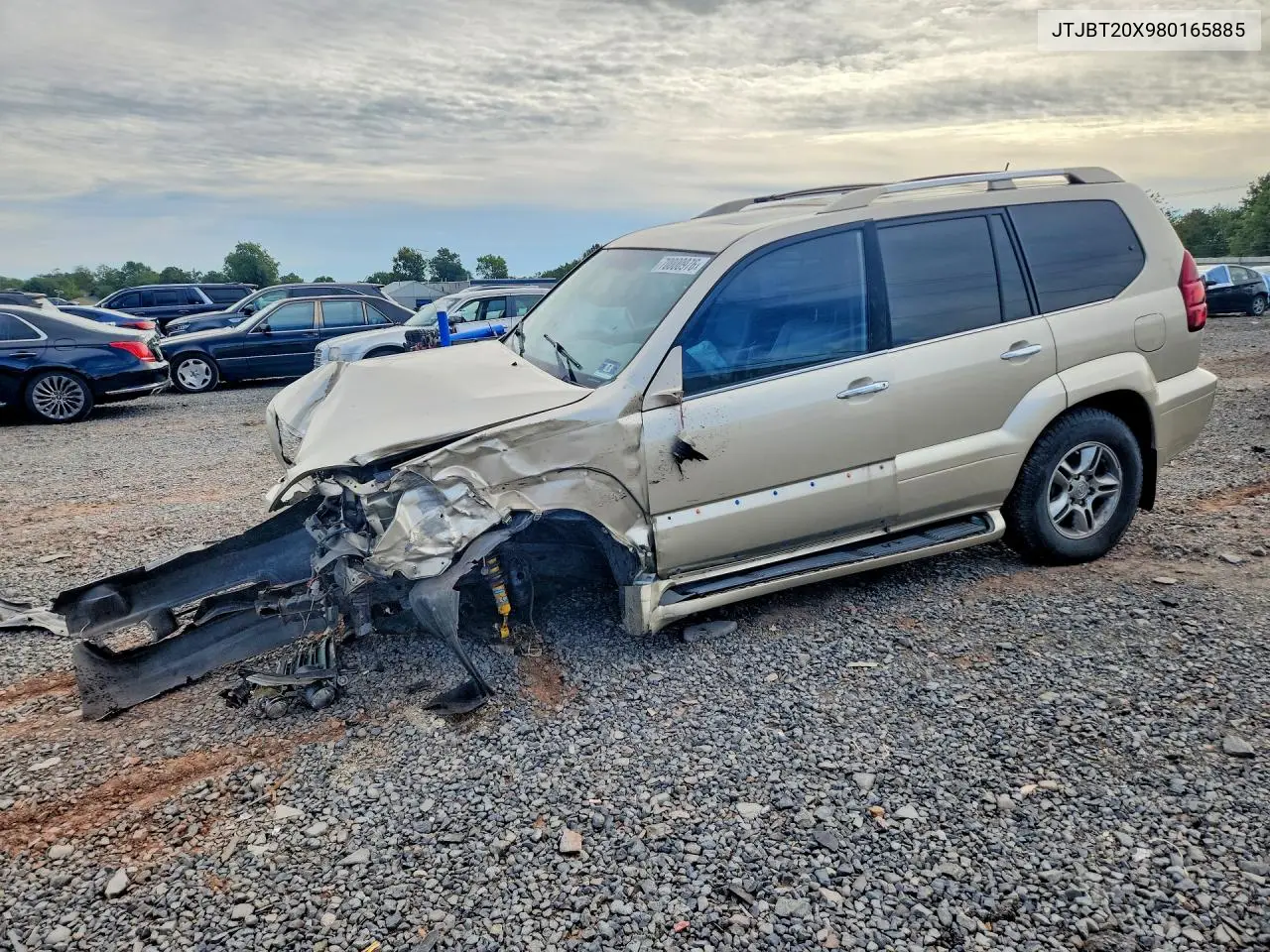 LEXUS GX 2008, VIN JTJBT20X980165885