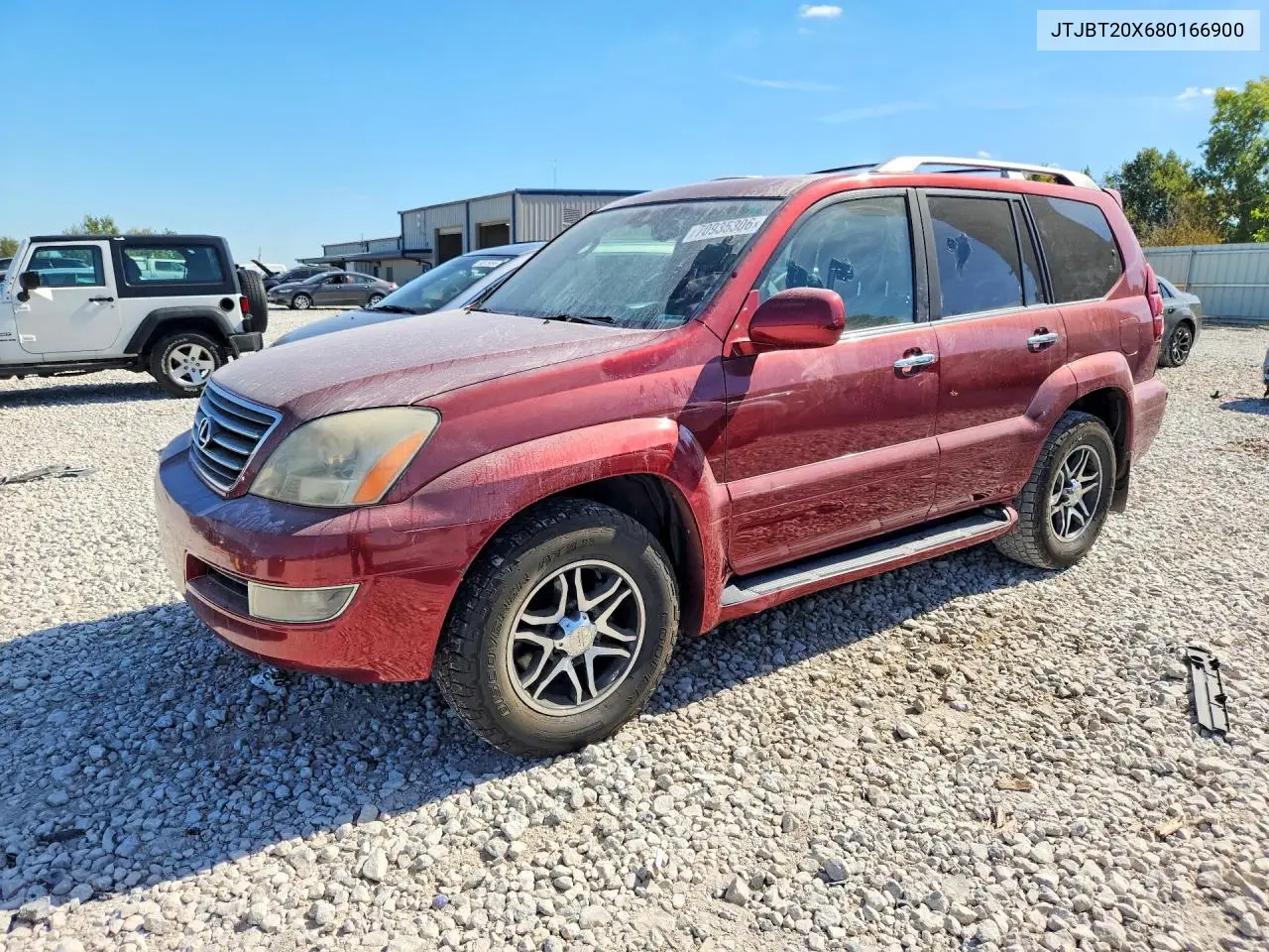 LEXUS GX 2008, VIN JTJBT20X680166900