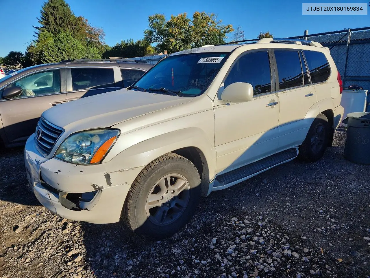 LEXUS GX 2008, VIN JTJBT20X180169834
