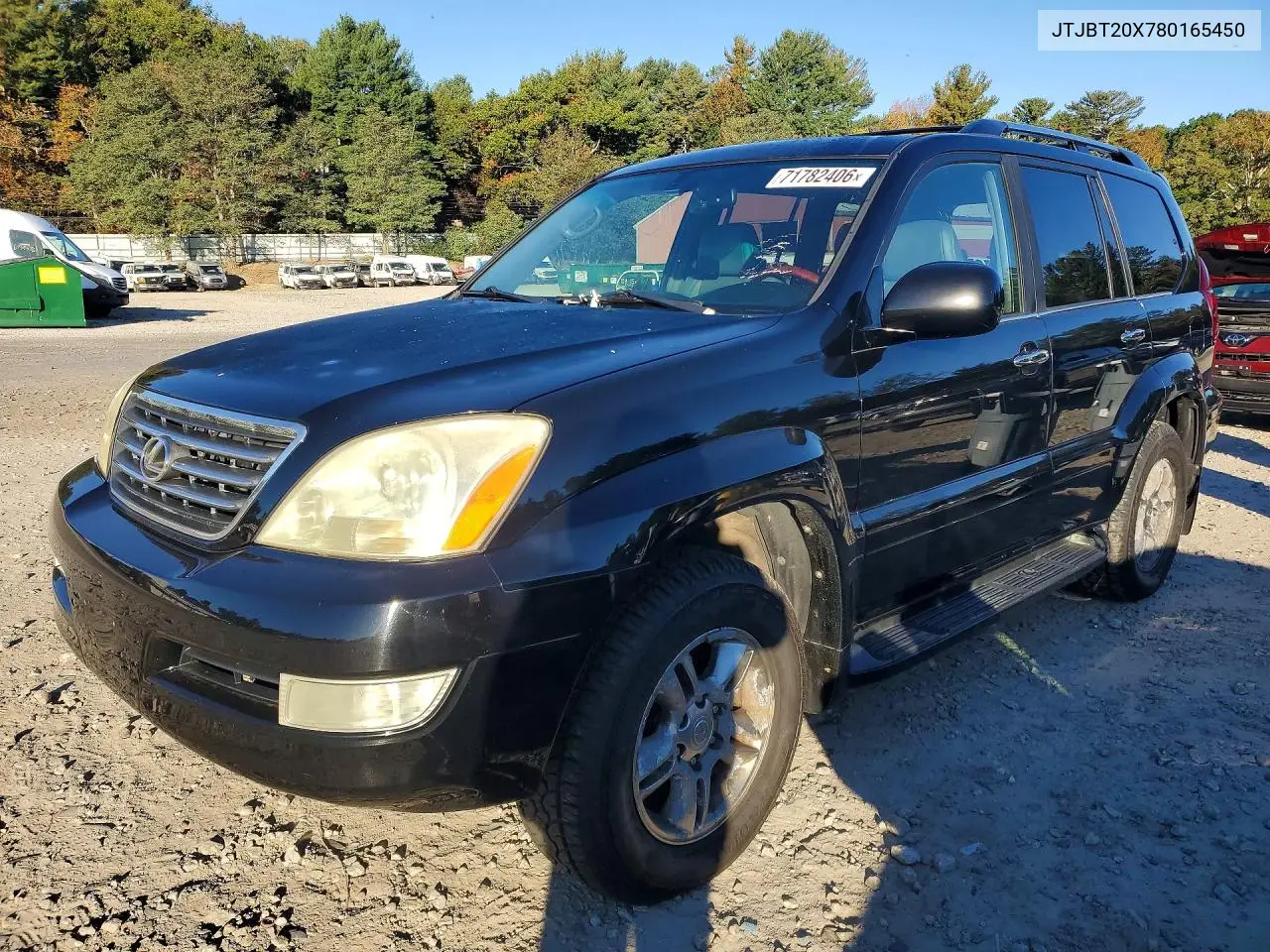 LEXUS GX 2008, VIN JTJBT20X780165450