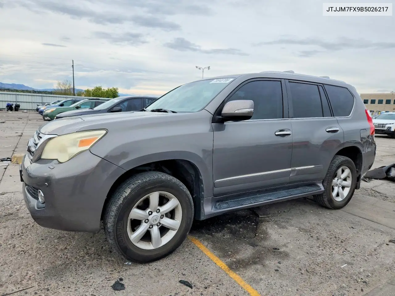 LEXUS GX 2011, VIN JTJJM7FX9B5026217