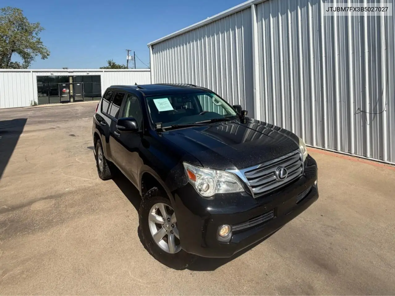LEXUS GX 2011, VIN JTJBM7FX3B5027027