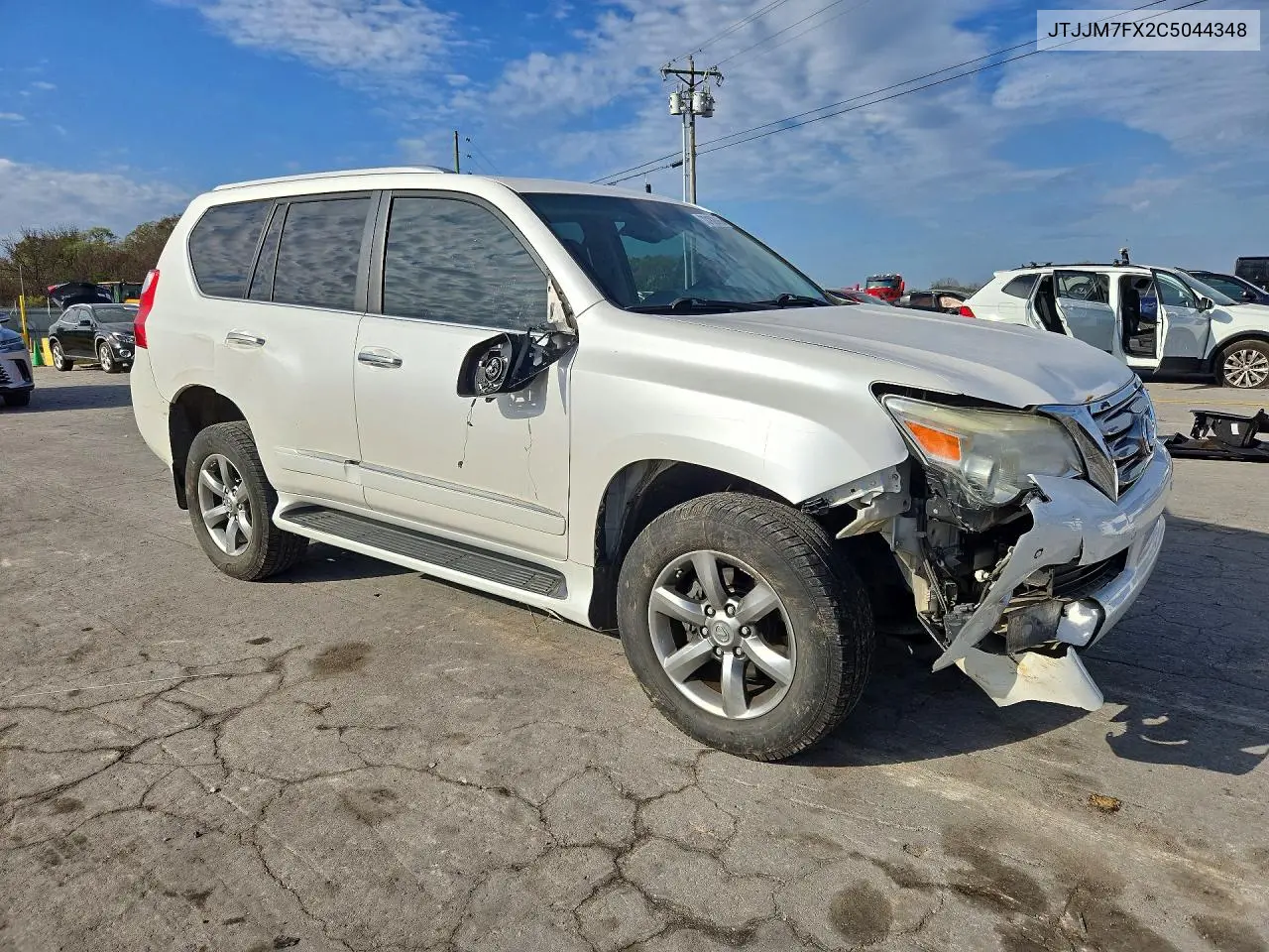 2012 LEXUS GX VIN JTJJM7FX2C5044348 — фото 4