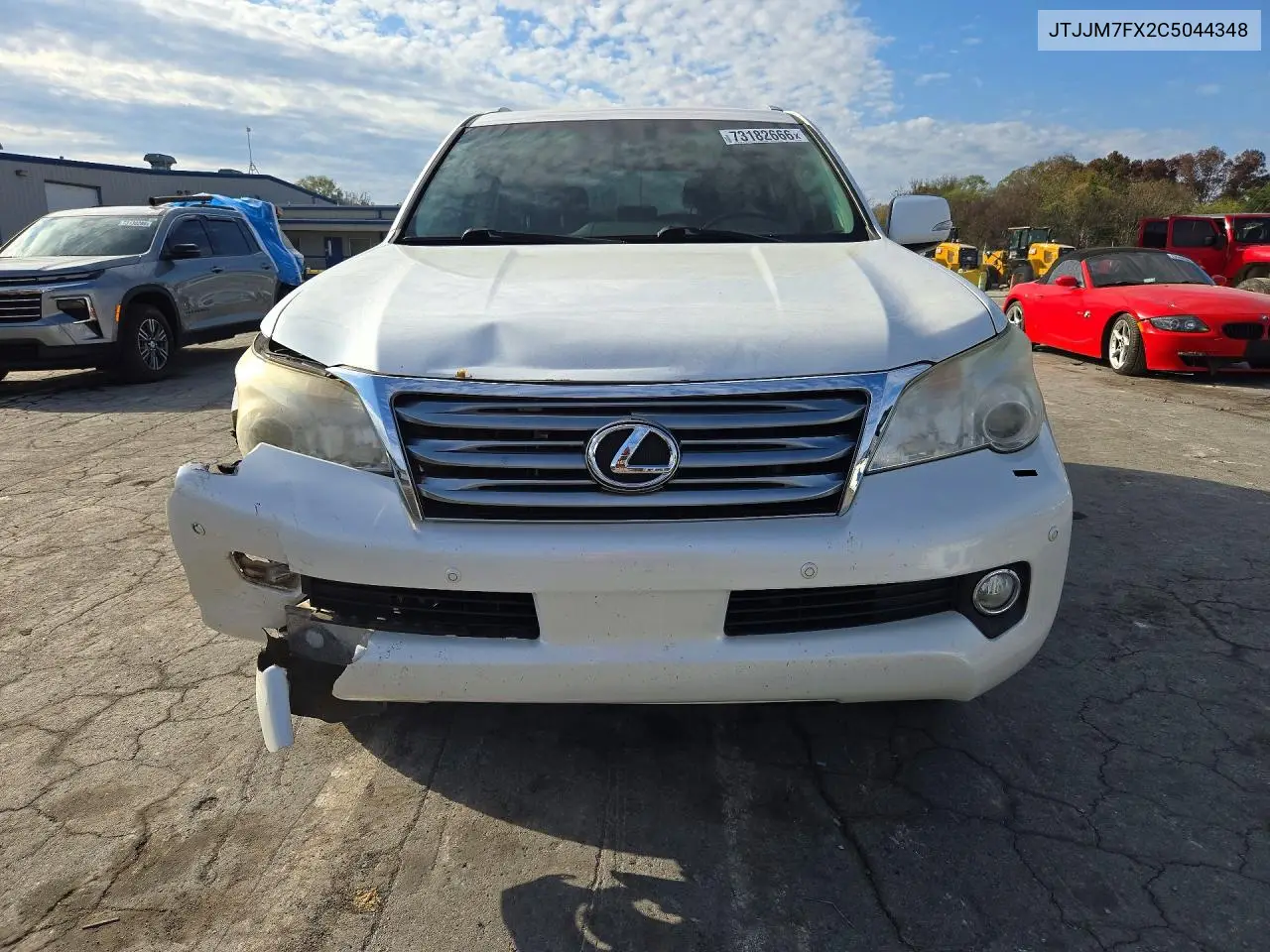 2012 LEXUS GX VIN JTJJM7FX2C5044348 — фото 5