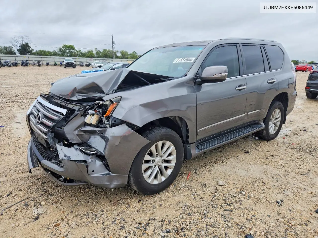 LEXUS GX 2014, VIN JTJBM7FXXE5086449