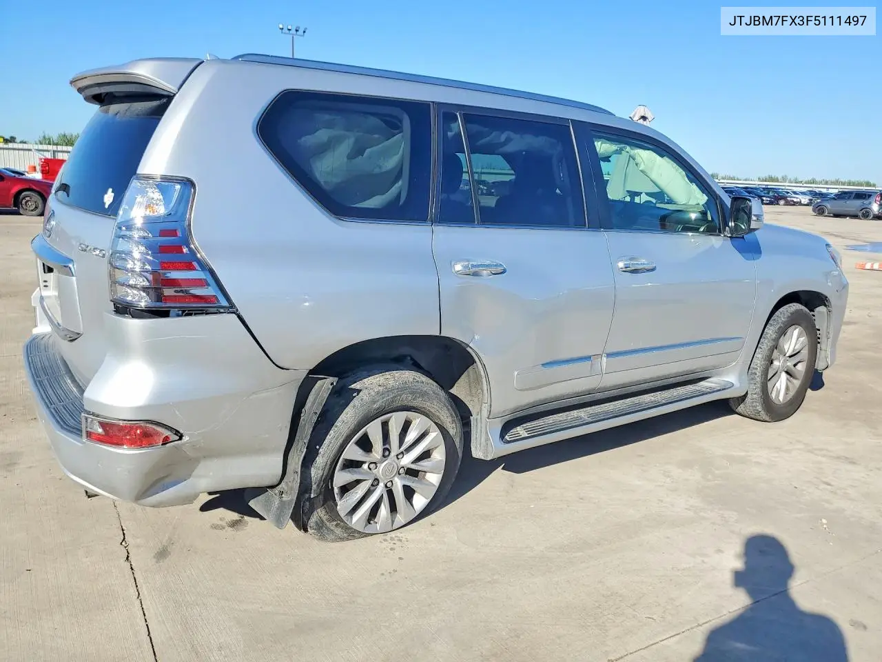 2015 LEXUS GX VIN JTJBM7FX3F5111497 — фото 3
