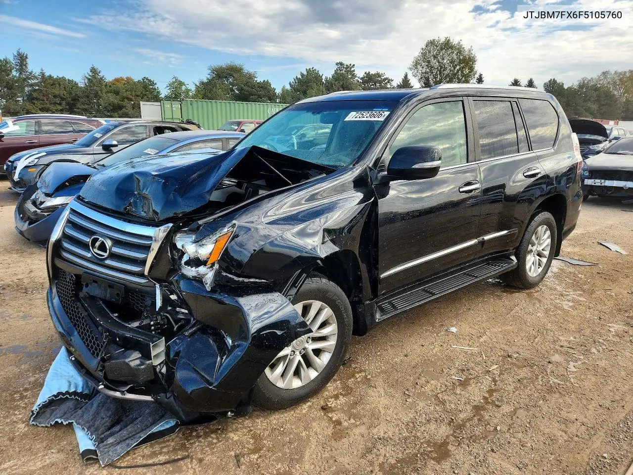 LEXUS GX 2015, VIN JTJBM7FX6F5105760