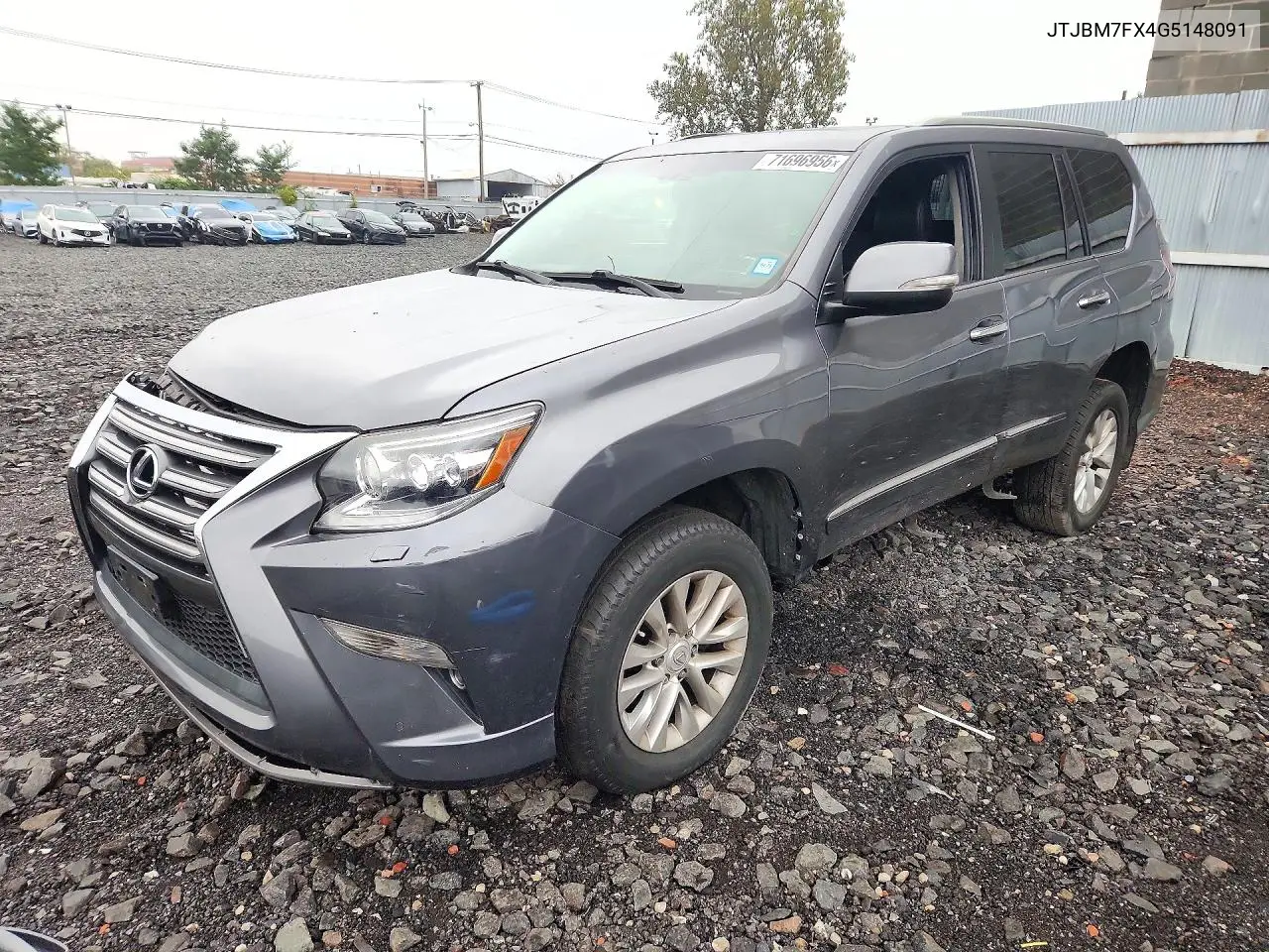 LEXUS GX 2016, VIN JTJBM7FX4G5148091