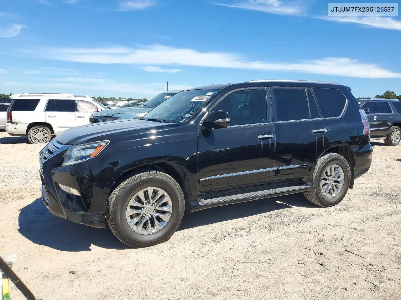 LEXUS GX 2016, VIN JTJJM7FX2G5126537