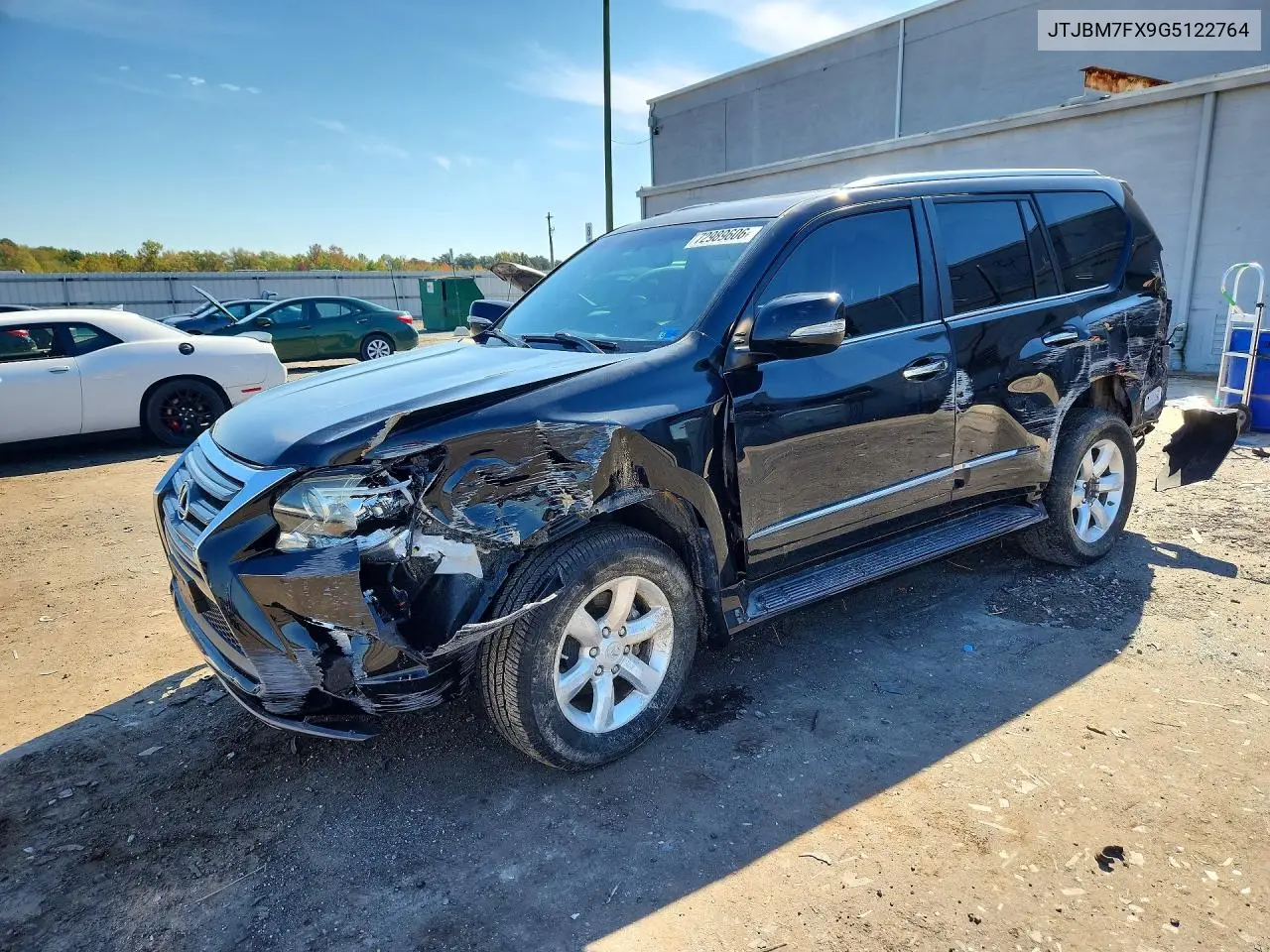 LEXUS GX 2016, VIN JTJBM7FX9G5122764