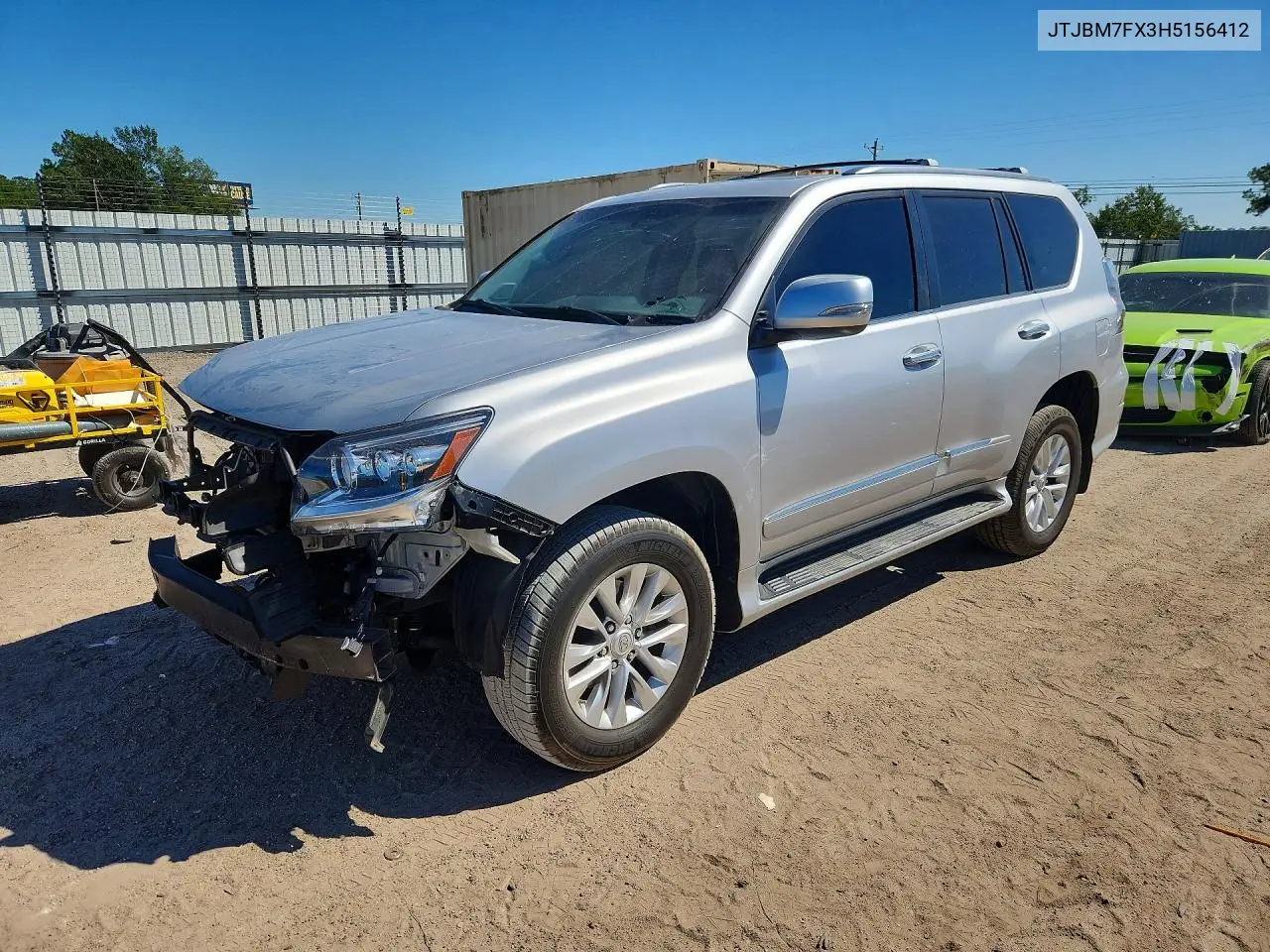 LEXUS GX 2017, VIN JTJBM7FX3H5156412