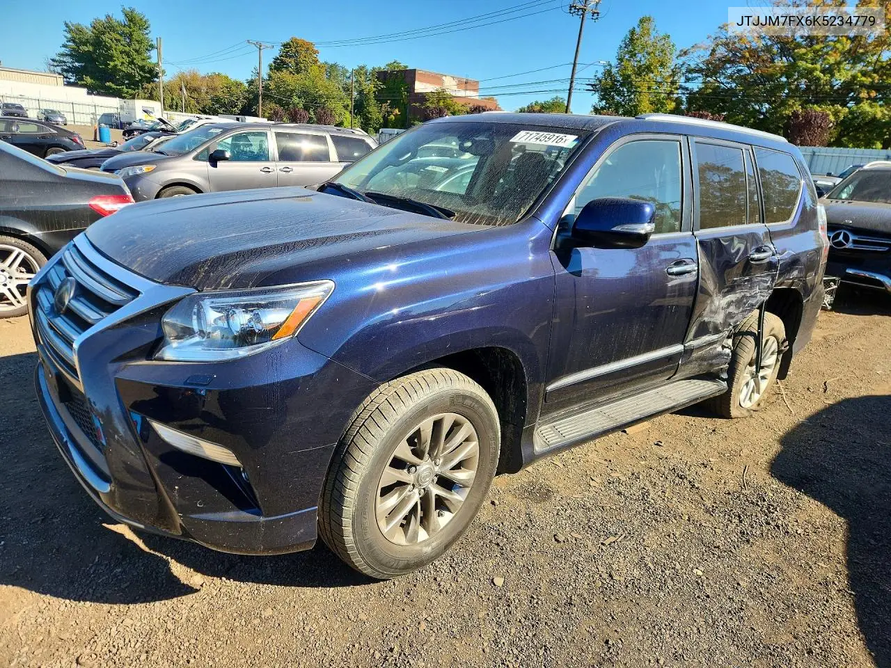 LEXUS GX 2019, VIN JTJJM7FX6K5234779