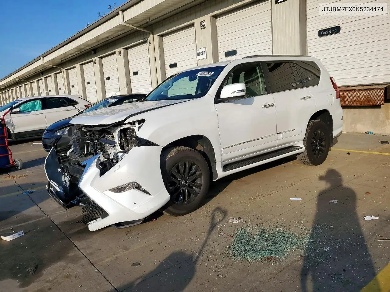 LEXUS GX 2019, VIN JTJBM7FX0K5234474