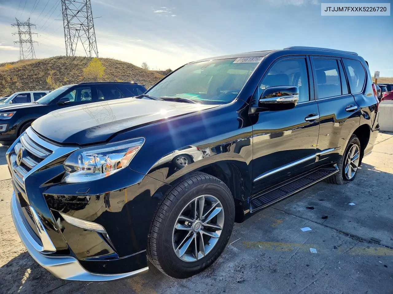 LEXUS GX 2019, VIN JTJJM7FXXK5226720