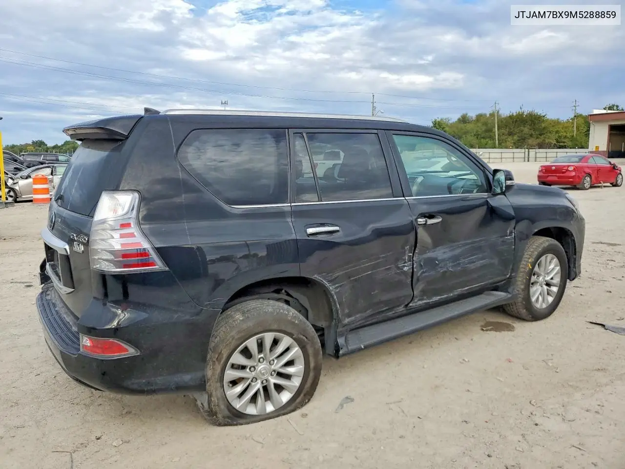 2021 LEXUS GX VIN JTJAM7BX9M5288859 — фото 3