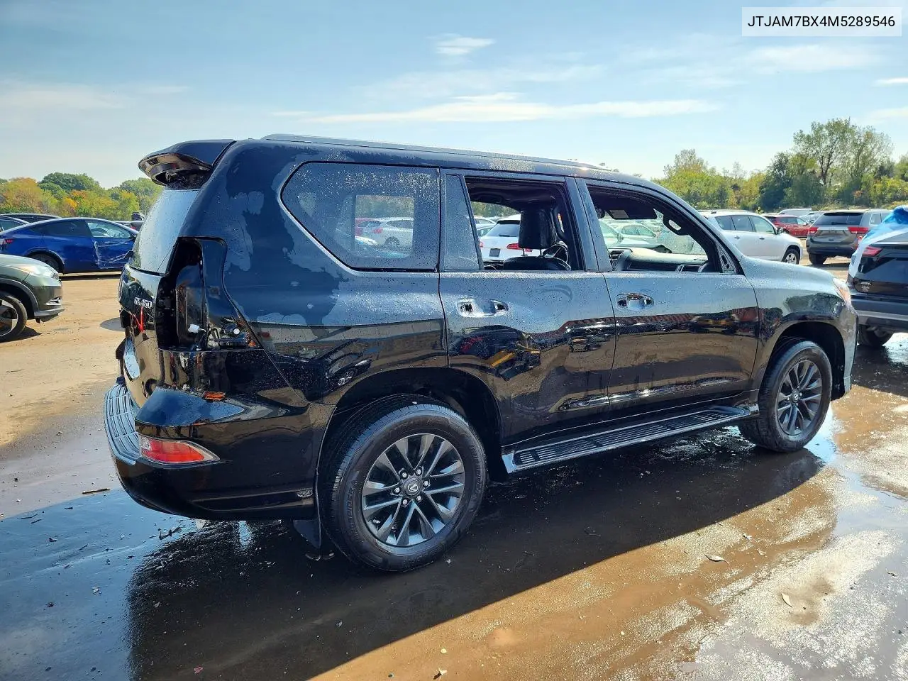 2021 LEXUS GX VIN JTJAM7BX4M5289546 — фото 3