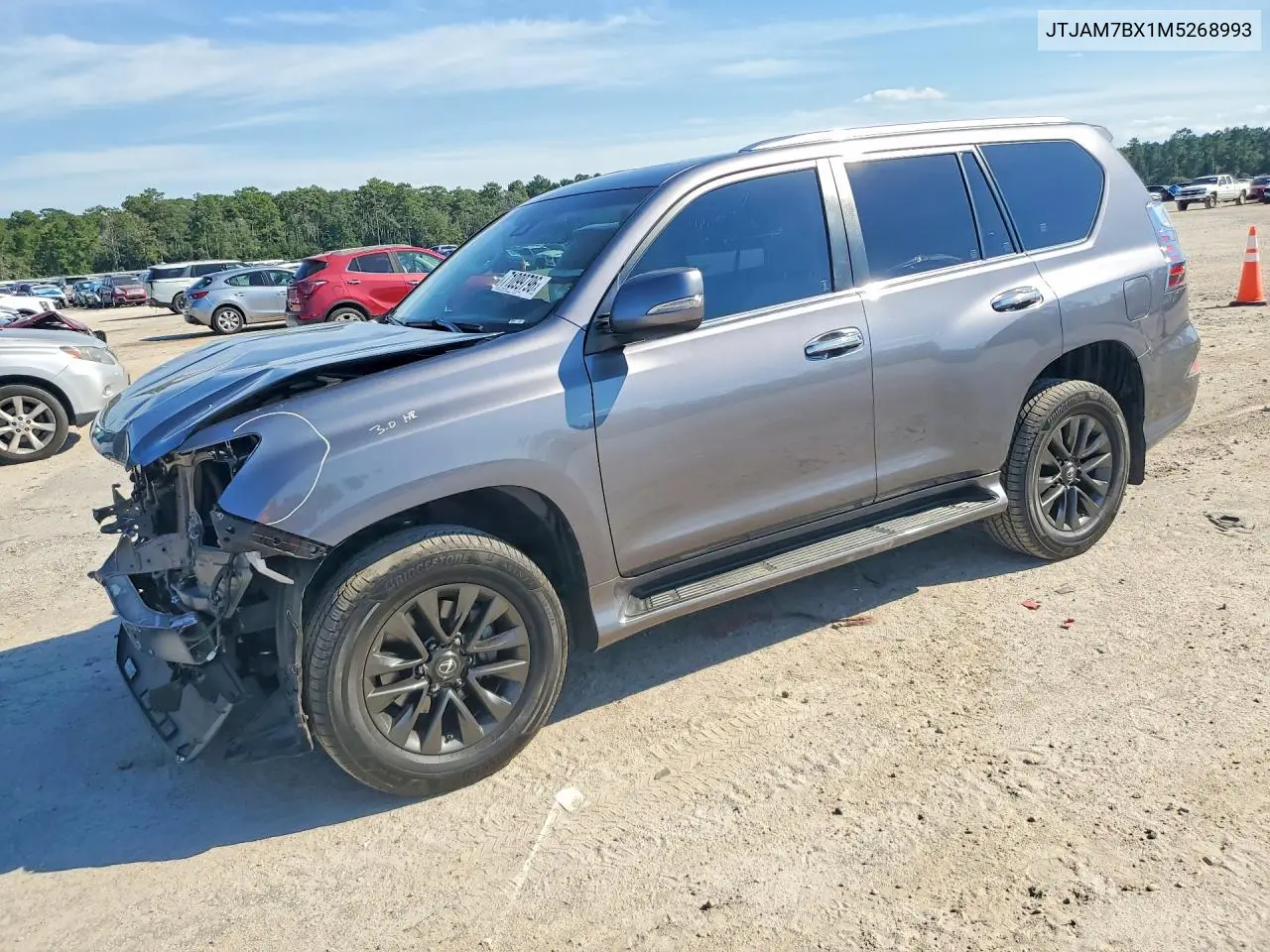 LEXUS GX 2021, VIN JTJAM7BX1M5268993