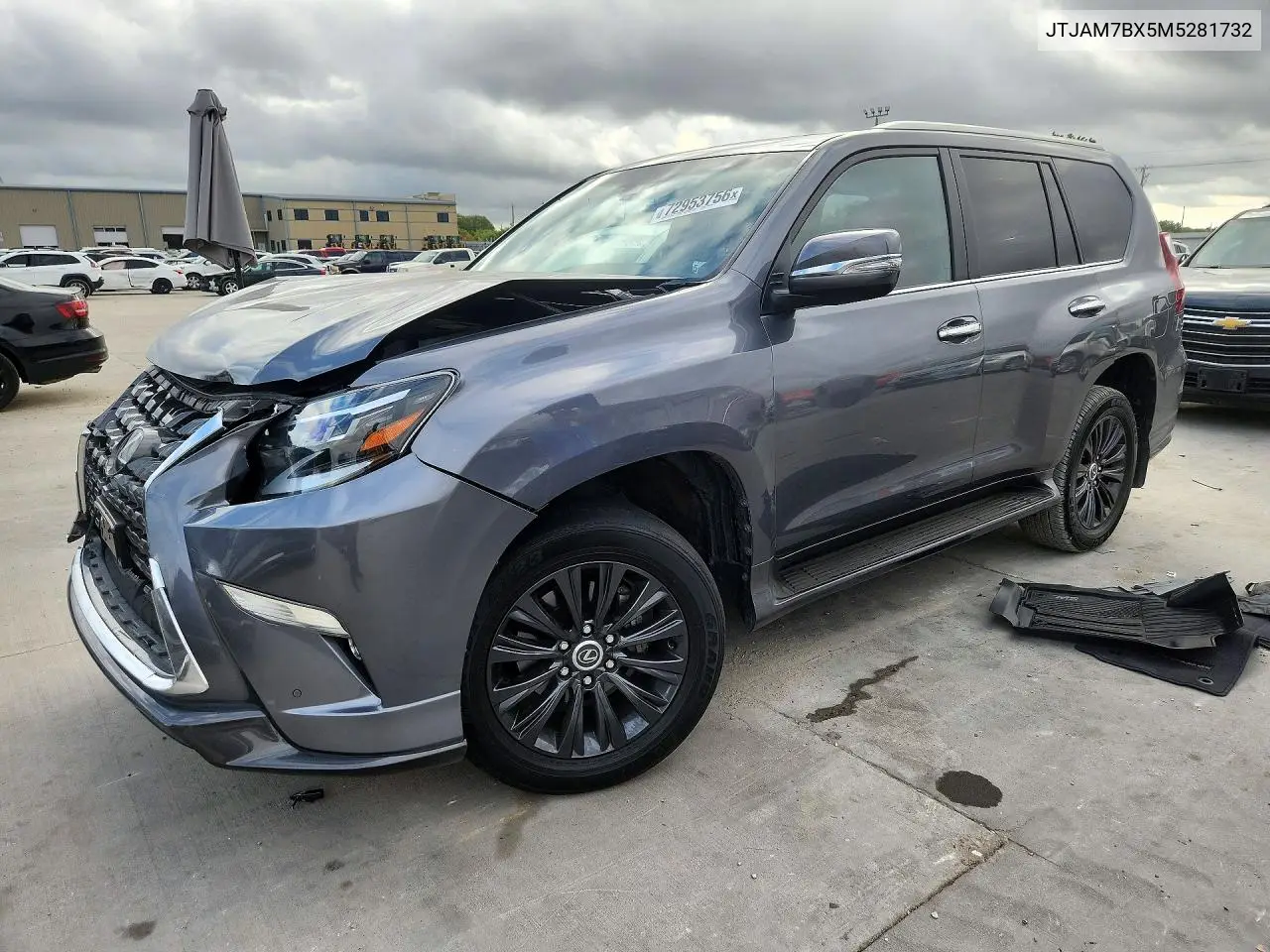 LEXUS GX 2021, VIN JTJAM7BX5M5281732