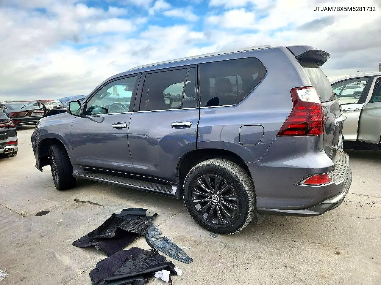 2021 LEXUS GX VIN JTJAM7BX5M5281732 — фото 2