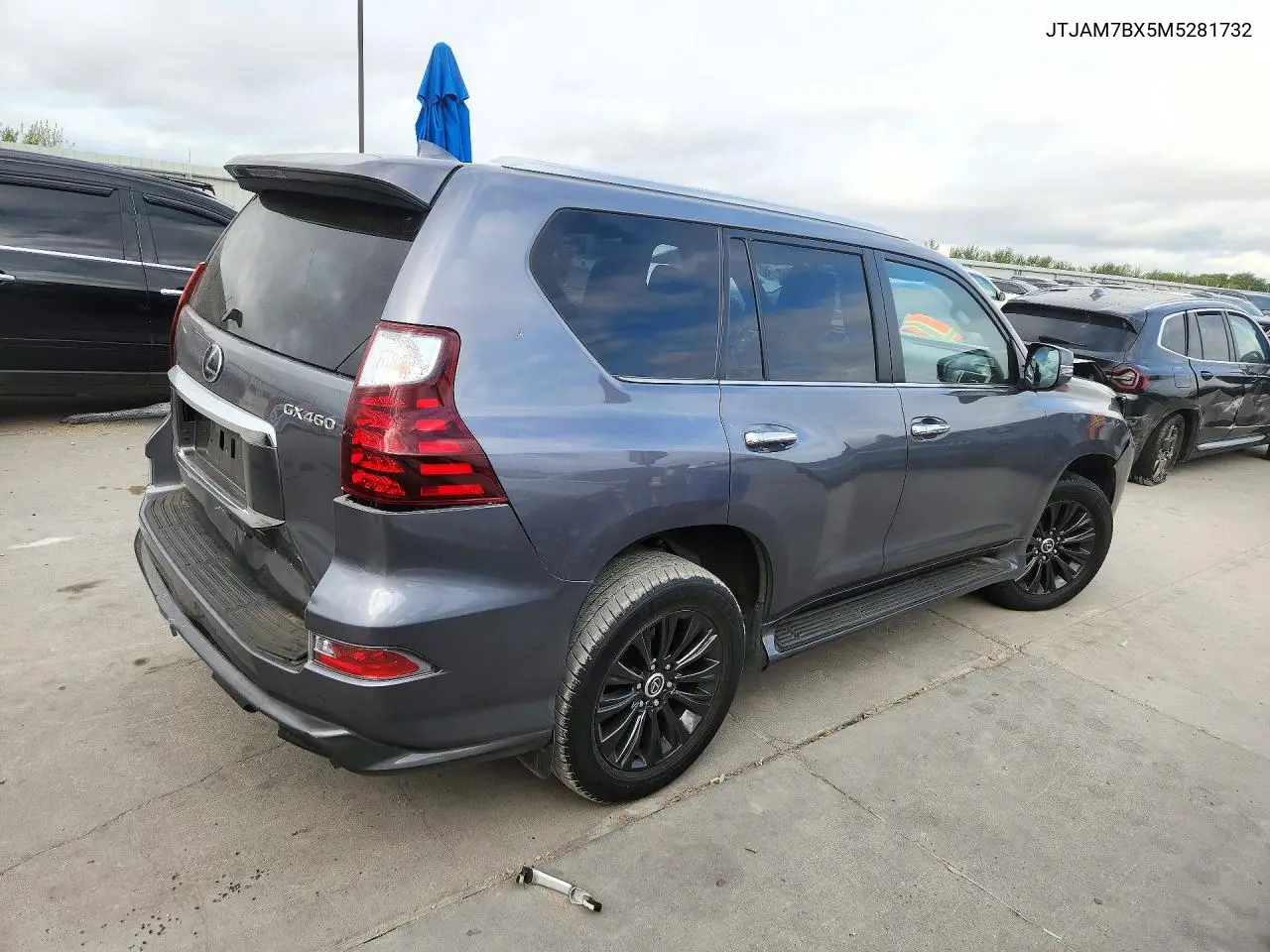 2021 LEXUS GX VIN JTJAM7BX5M5281732 — фото 3