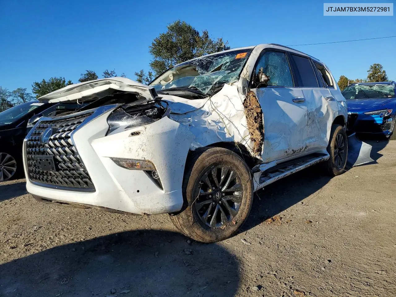LEXUS GX 2021, VIN JTJAM7BX3M5272981