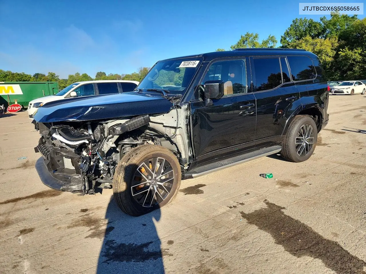 LEXUS GX 2025, VIN JTJTBCDX6S5058665