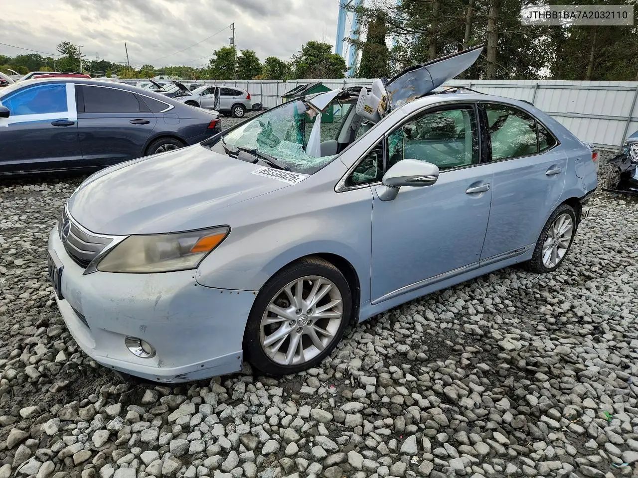 LEXUS HS 2010, VIN JTHBB1BA7A2032110