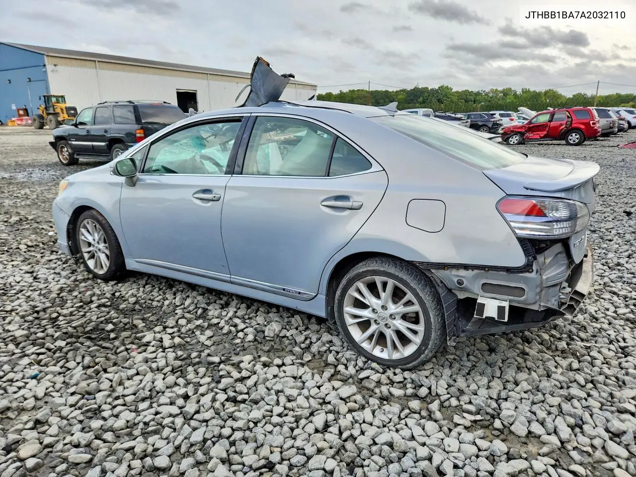 2010 LEXUS HS VIN JTHBB1BA7A2032110 — фото 2