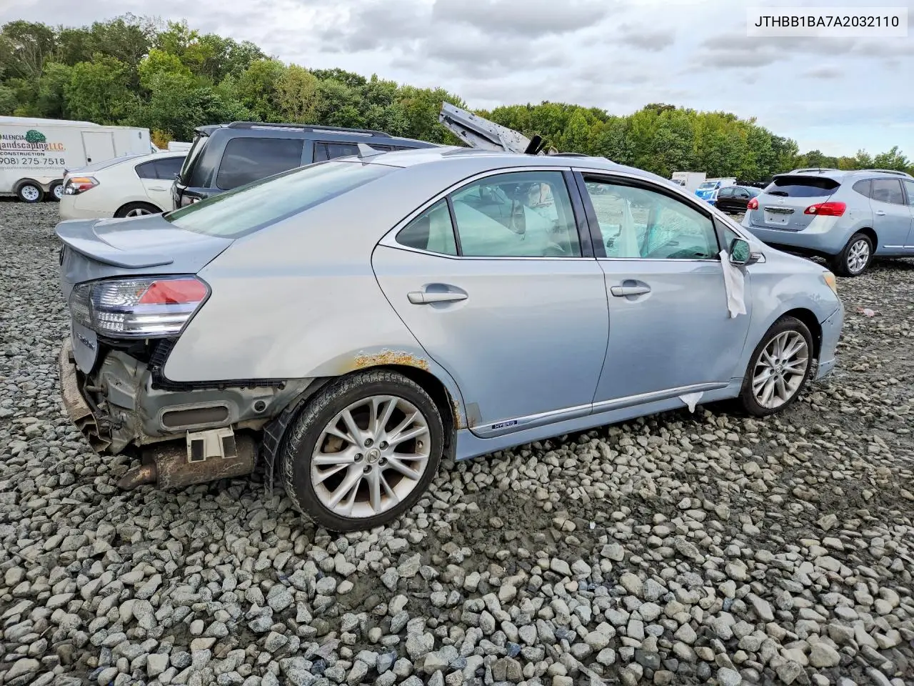 2010 LEXUS HS VIN JTHBB1BA7A2032110 — фото 3
