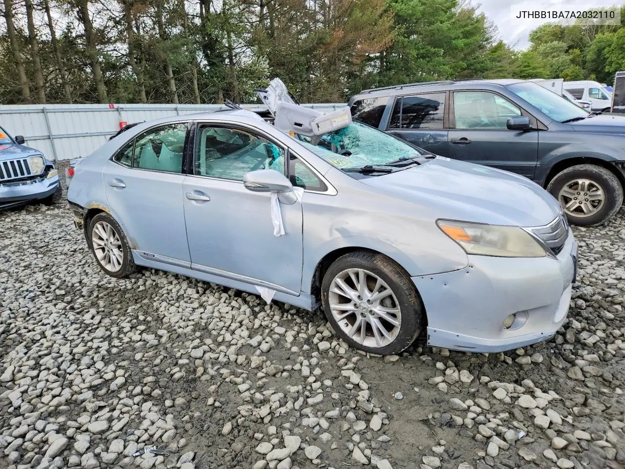 2010 LEXUS HS VIN JTHBB1BA7A2032110 — фото 4
