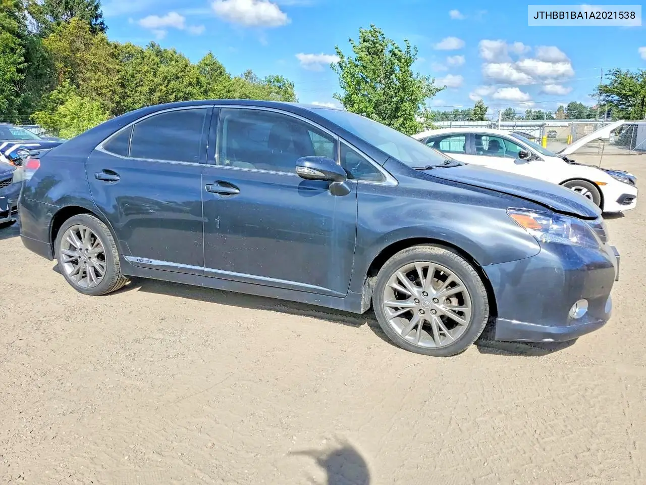 2010 LEXUS HS VIN JTHBB1BA1A2021538 — фото 4