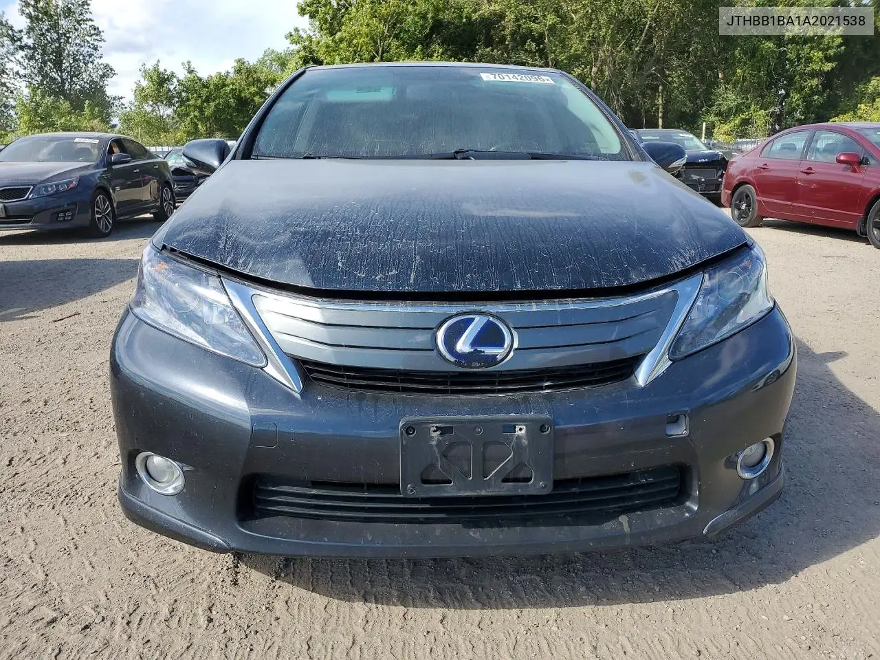 2010 LEXUS HS VIN JTHBB1BA1A2021538 — фото 5