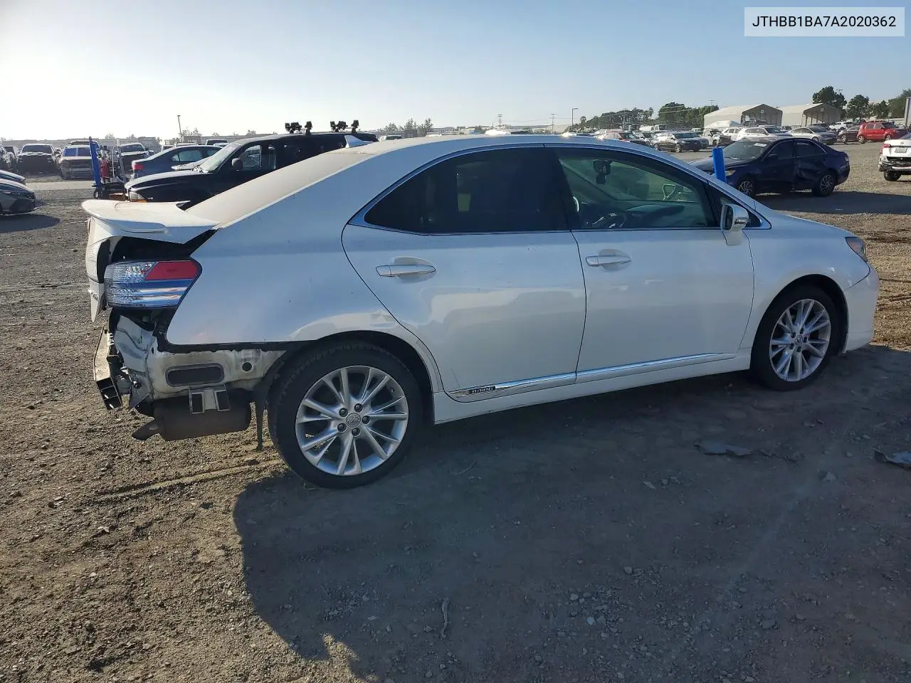 2010 LEXUS HS VIN JTHBB1BA7A2020362 — фото 3