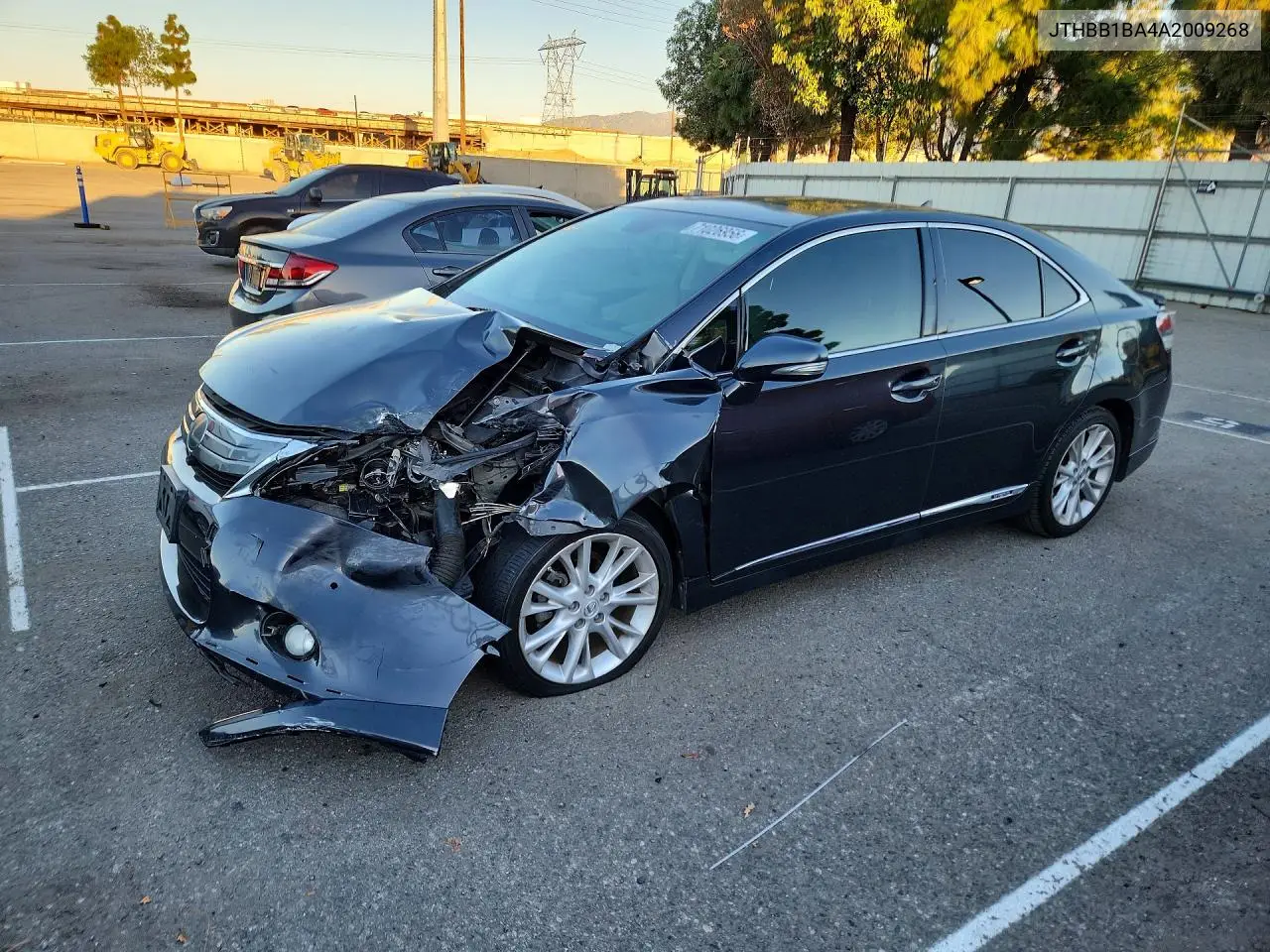LEXUS HS 2010, VIN JTHBB1BA4A2009268