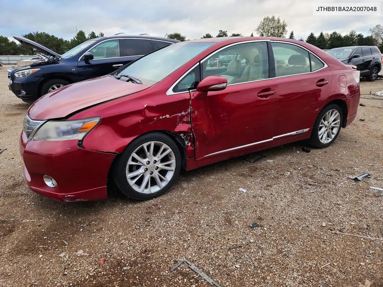 LEXUS HS 2010, VIN JTHBB1BA2A2007048