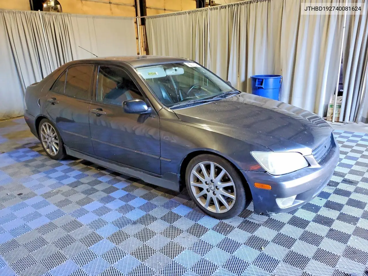 2004 LEXUS IS VIN JTHBD192740081624 — фото 4