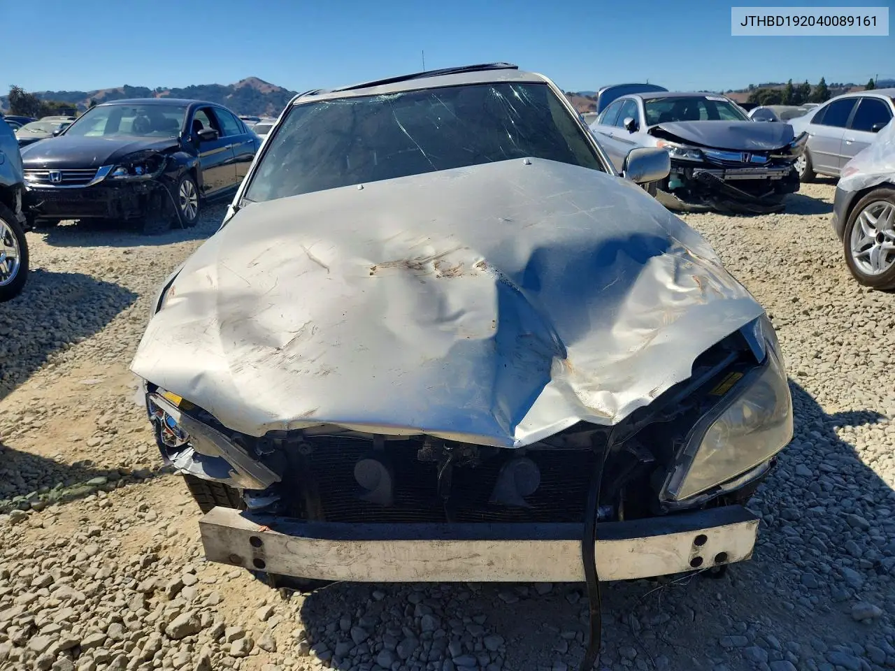 2004 LEXUS IS VIN JTHBD192040089161 — фото 5