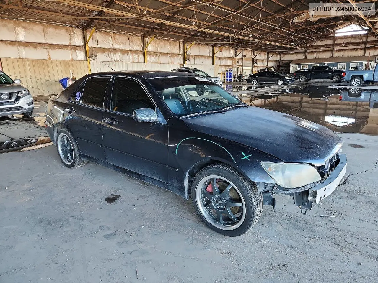 2005 LEXUS IS VIN JTHBD192450096924 — фото 4